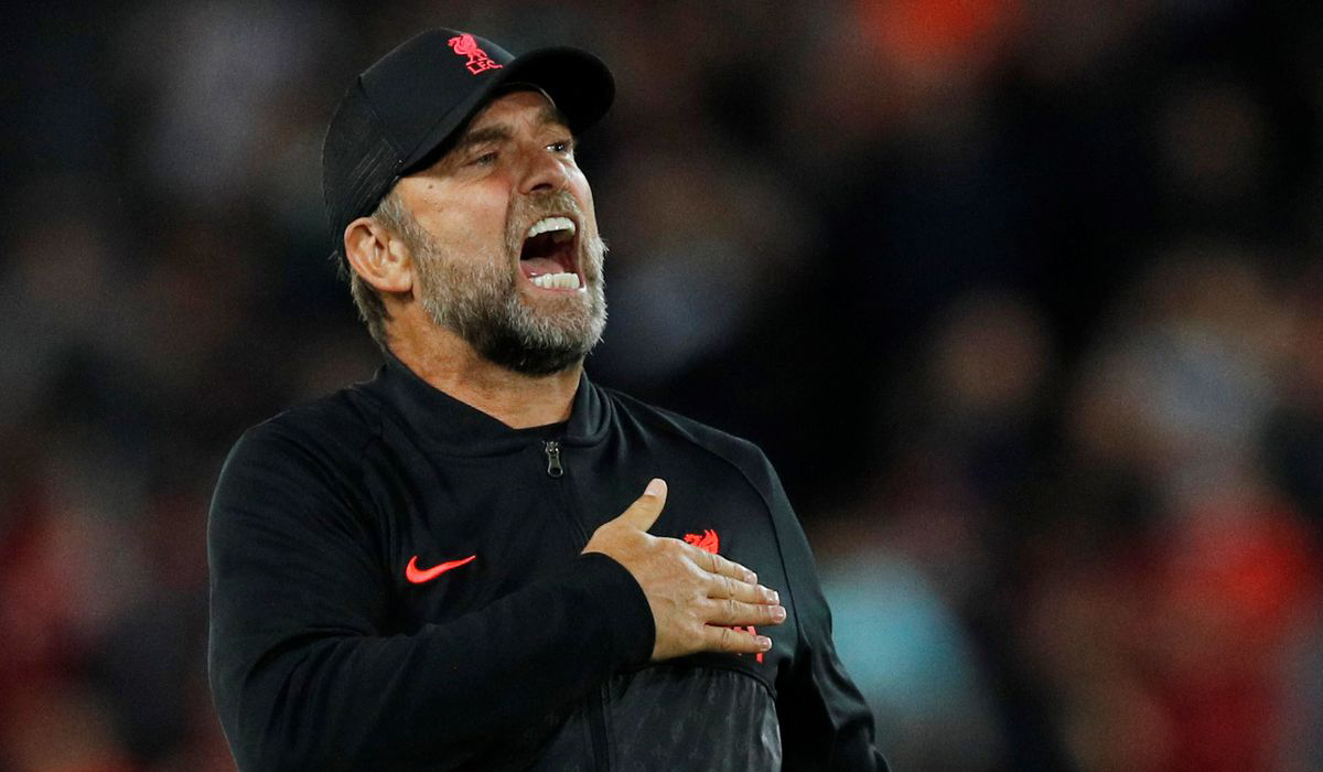 Liverpool manager Juergen Klopp
